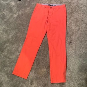 Tommy Hilfiger Pink Slim Fit Pantd